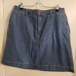 Denim Skort